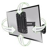 Sanus Small Advanced Full-Motion 4D® + Shift™ Wall Mount for 19-43 VSF817-B2