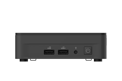 ASUS NUC 13 Pro Slim Full System Mini PC with Intel 13th Gen Core i5-13420H, 8GB DDR4 RAM, 512GB PCIe G4x4 NVMe SSD, Thunderbolt™ 4, Wi-Fi 6E & Bluetooth 5.3, Win 11 Pro, VESA Mount Included NUC 13 Pro|Core i5-13420H 8GB RAM|512GB SSD