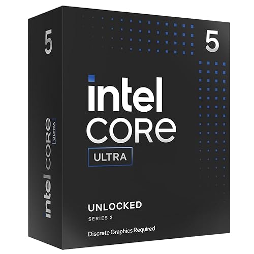 Intel® Core™ Ultra 5 Desktop Processor 245KF 14 cores (6 P-cores + 8 E-cores) up to 5.2 GHz