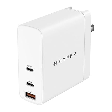 HyperJuice 140W PD 3.1 USB-C Charger - US ONLY White