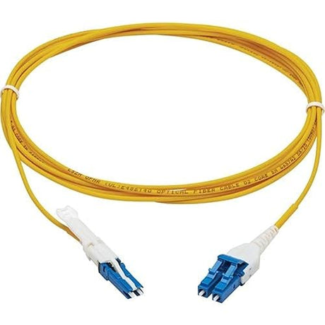 Tripp Lite Duplex Singlemode Fiber Optic Cable OS2 LSZH CS-UPC LC-UPC 5M (N381L-05M)