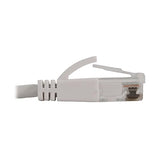 Tripp Lite Cat6a 10G Ethernet Cable, Snagless Molded Slim UTP Network Patch Cable (RJ45 M/M), White, 15 Feet / 0.3 Meters, Manufacturer's Warranty (N261-S15-WH)