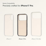 Beats iPhone 17 Pro Kickstand Case with MagSafe & Camera Control, Built in Stand & Lanyard, Matte Finish with Microfibre Lining – Granite Grey iPhone 17 Pro Kickstand Granite Grey