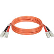 Tripp Lite N306-010 10 -Feet Duplex Multimode 62.5/125 Fiber Optic Patch Cable SC/SC - 3M