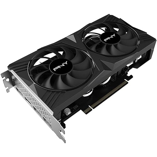 PNY GEFORCE RTX™ 4060 8GB Verto Dual Fan Edition Graphics Card DLSS 3 RTX 4060 Dual Fan