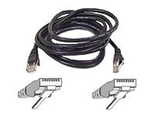 Belkin A3L791-06-BLK-S RJ45 6-Feet RJ-45 Male Network Connector Cable - Black