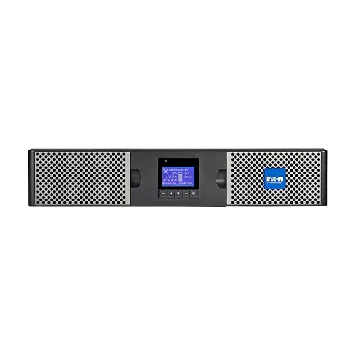 Eaton 9PX Lithium ion UPS, 2U, 2000 VA, 1800 W, 5-20P Input, Outputs: (6) 5-20R, (1) L5-20R, 120V (9PX2000RT-L)