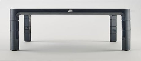 3M Adjustable Monitor Stand Riser, Holds Up to 20lbs, 13.6 Between Legs, Adjust Height from 1.7 to 5.5 MS85B
