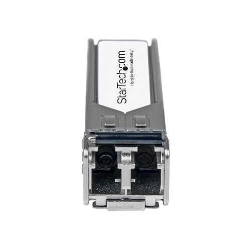 StarTech.com Arista Networks SFP-10G-SR Compatible SFP+ Module - 10GBASE-SRL - 10GbE Multimode Fiber MMF Optic Transceiver - 10GE Gigabit Ethernet SFP+ - LC 300m - 850nm - DDM (AR-SFP-10G-SR-ST) 300m (984ft) 10 Gbps Multi Mode Fiber