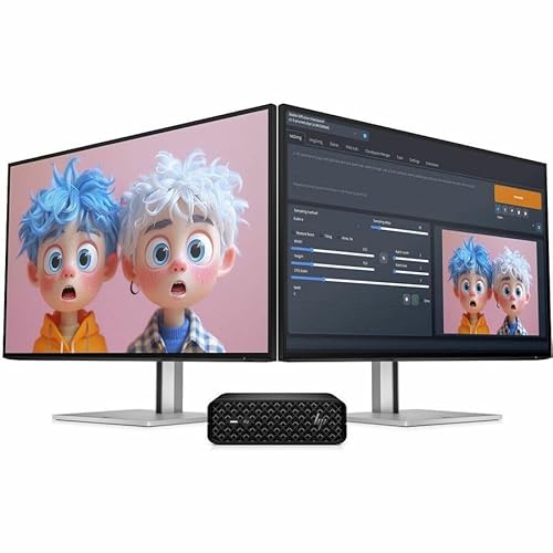 HP Z2 G1i Workstation - Intel Core Ultra 7 265-32 GB - 1 TB SSD - Mini PC - Black - Intel W880 Chip - Windows 11 Pro - NVIDIA RTX A1000 8 GB Graphics - Ethernet - Wireless LAN