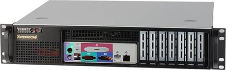 Supermicro CSE-523L-505B 500W 2U Chassis supports for maximum motherboard 12x10 ATX Brown Box