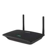 Linksys RE6500: AC1200, Dual-Band Wi-Fi Extender, Internet Booster, 4 Gigabit Ethernet Ports, Uninterrupted Streaming and Gaming (Black) AC1200 (Speed) RE6500 - 2,000 Sq. FT - 1200 Mbps