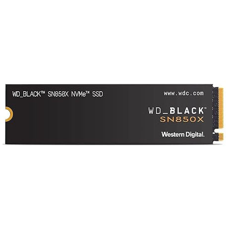 Western Digital Black SN850X M.2 4 TB PCI Express 4.0 NVMe