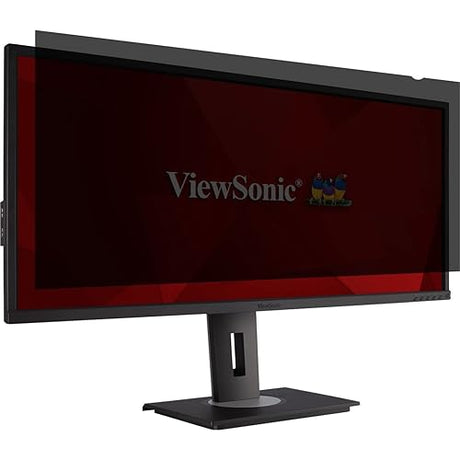 ViewSonic 34 Inch Privacy Filter Screen Protector for Ultra-Widescreen 21:9 Monitors with Anti-Glare and Anti-Scratch (20 Pack)