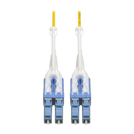 TRIPP LITE N370-01M-T 1M Premium Duplex SMF Single mode 9/125 Uniboot Micron Fiber Optic Patch Cable LC/LC, 3'