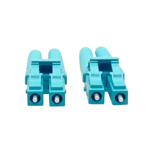 Tripp Lite LC to LC Multimode Duplex Fiber Optics Patch Cable, 100Gb, 50/125, OM5, LC/LC Male, 5 Meter 5M
