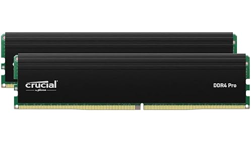 Crucial Pro RAM 32GB Kit (2x16GB) DDR4 3200MT/s (or 3000MT/s