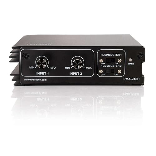 C2G 40573 45 Watt Stereo Mixer/Amplifier Plenum Rated