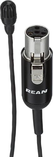 Shure TwinPlex TL47B O-MTQG Omnidirectional Lavalier Microphone with TA4F Connector - Black