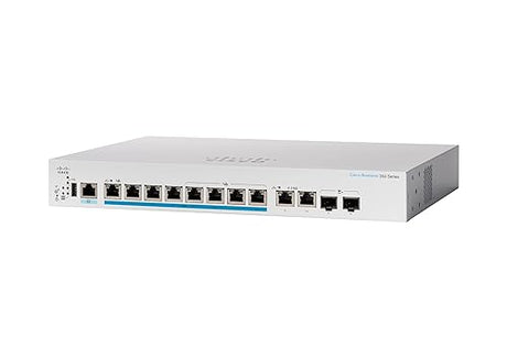 Cisco Business CBS350-8MP-2X Managed Switch | 8 Port 2.5GE | PoE | 2x10G Combo | Limited Lifetime Hardware Warranty (CBS350-8MP-2X-NA) 8-port 2.5GE / PoE+ / 240W / 2 x 10G uplinks