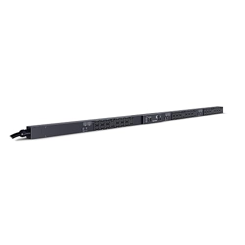 CyberPower PDU33108 Monitored 3 Phase PDU, 200-240V, 30A, 42 Outlets, 0U Rackmount