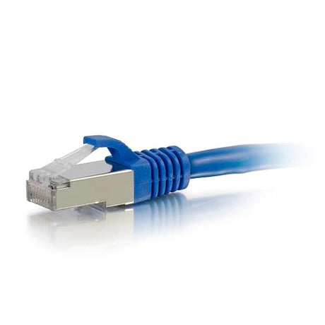 C2G 00682 Cat6a Cable - Snagless Shielded Ethernet Network Patch Cable, Blue (12 Feet, 3.65 Meters) 12 Feet Blue