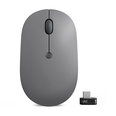 Lenovo Go USB-C Wireless Mouse (Storm Grey)