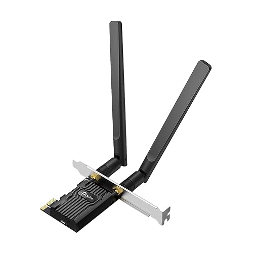 TP-Link AX1800 Wi-Fi 6 Bluetooth 5.2 PCIe Adapter for PC (Archer TX20E) - 802.11AX Dual Band Wireless Adapter with MU-MIMO, WPA3, Supports Windows 11, 10 (64bit) Only, Easy Setup AX1800 + Bluetooth