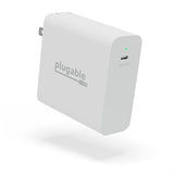 Plugable 140W USB C Charger, GaN Wall Charger for Laptop, PD 3.1 (EPR) Power Adapter, Compatible with MacBook Pro, MacBook Air iPad Pro, Surface and USB-C Devices