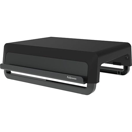Fellowes Breyta Ergonomic Height Adjustable Stand for Monitor/Laptop, Black