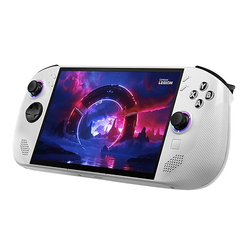 Lenovo Legion Go S 8 Handheld Gaming Console (White) – AMD Ryzen Z1 Extreme (3.30 GHz up to 5.10 GHz) – 32 GB LPDDR5x-7500 – 1 TB SSD – 120 Hz WUXGA (1920×1200) Touch Display – Windows 11 Home.