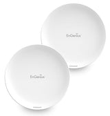 EnGenius Wi-Fi 6 (802.11ax) 5GHz 1,200 Mbps, 2x2 Outdoor Wireless Bridge, 26 dBm, high gain 19 dBi Directional Antenna, IP-55 housing, up to 6 Miles Point-to-Point [EnStation6 KIT]