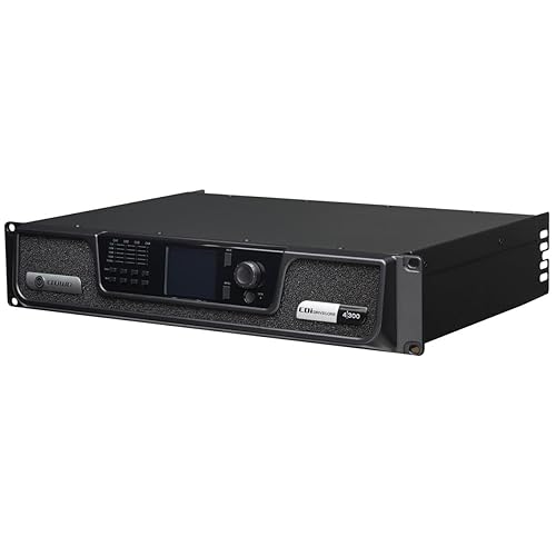 Crown Audio CDi DriveCore Series 4-Channel 300W Professional Power Amplifier, Analog Input