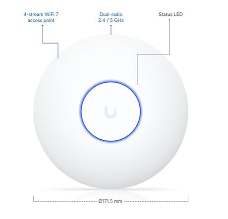 Ubiquiti U7 Lite 2.5 GbE WiFi 7 Acess Point (U7-Lite)