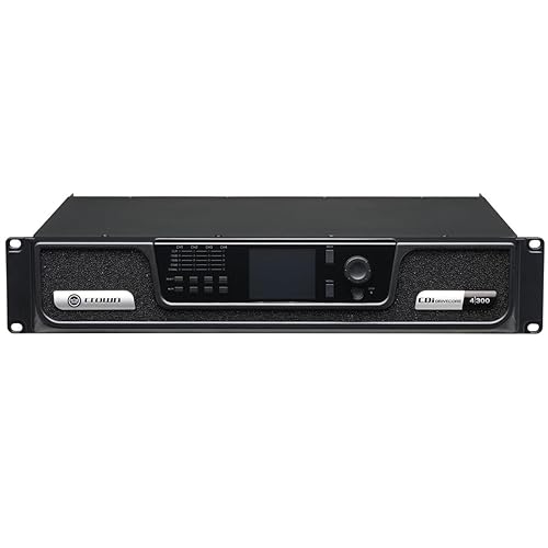 Crown Audio CDi DriveCore Series 4-Channel 300W Professional Power Amplifier, Analog Input