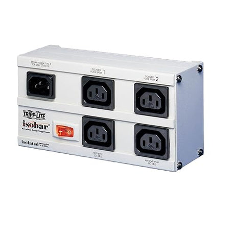 Tripp Lite EURO-4 IsPRar Ultra Surge Protector/Suppressor 4 outlets 6ft Cord 220/240V IEC 330 Joules C13 Outlet