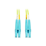 Tripp Lite LC to LC Multimode Duplex Fiber Optics Patch Cable, 100Gb, 50/125, OM5, LC/LC Male, 2 Meter 2m