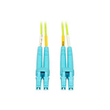 Tripp Lite LC to LC Multimode Duplex Fiber Optics Patch Cable, 100Gb, 50/125, OM5, LC/LC Male, 5 Meter 5M