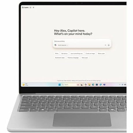 Microsoft Surface Laptop (2025) 13 Touchscreen Copilot+ PC Notebook - Qualcomm Snapdragon X Plus X1P-42-100 - 16 GB - 256 GB SSD - English (US) Keyboard - Platinum