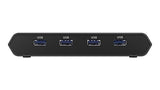 IOGEAR Access Pro Plus 2-Port USB-C Desktop KVM Switch, 4X USB Hub, DP Output in 4K 60Hz, DP 1.4 Alt Mode, Switch between 2 devices. Switch between Android Tablet or Apple iPad, PC and Mac, GCS1602CC