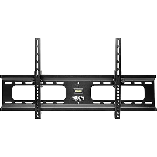 Tripp Lite TV Monitor Wall Mount Flat/Curved Screens with Tilt for 37-80 Displays UL Certified (DWT3780XUL)