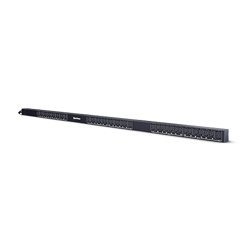 CyberPower PDU13103 Basic 3-Phase PDU, 200-240V, 20A (Derated to 16A), 42 Outlets, 0U Rackmount