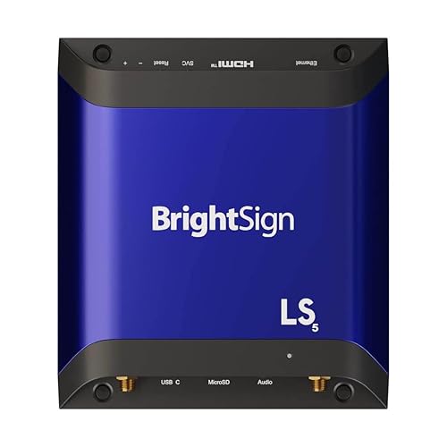 BrightSign LS5 4K HD Ethernet Wi-Fi Touch Control Signage Player