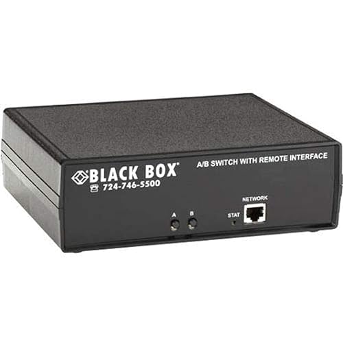 Black Box Network Services Black Box Network Services Sw1041a Cat6 A/B Switch Latching Ethernet, Rs232