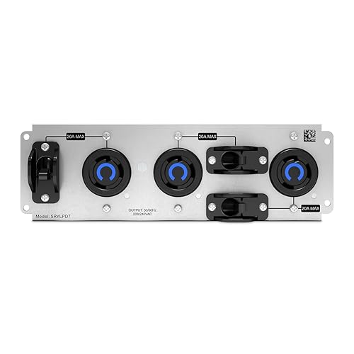 APC Backplate Kit with 3x NEMA L6-20R Outlets for Smart-UPS Modular Ultra