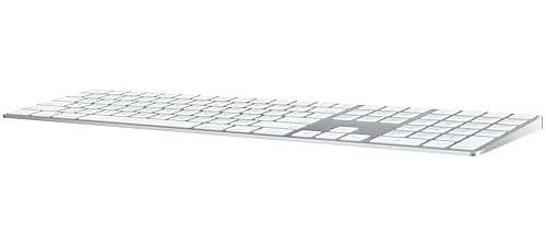 Apple Magic Keyboard with Numeric Keypad: Bluetooth, Rechargeable. Works with Mac, iPad or iPhone; US English