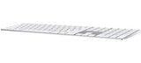 Apple Magic Keyboard with Numeric Keypad: Bluetooth, Rechargeable. Works with Mac, iPad or iPhone; US English