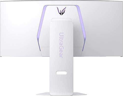 LG 34GX90SA-W 34 Ultragear WQHD (3440 x 1440) OLED Curved Gaming Smart Monitor 240Hz, 0.03ms, NVIDIA G-Sync Compatible, AMD FreeSync Premium, VESA DisplayHDR True Black 400, webOS, USB Type-C, White White 34 WQHD 3440 x 1440 240 Hz