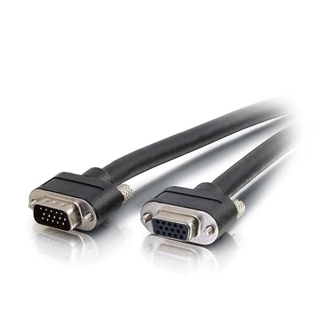C2G Legrand VGA Video Extension Cable, 10 Foot In-Wall VGA Cable, CMG-Rated VGA Male to Female Extension Cord, 1 Count, C2G 50238 10 Feet