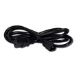 Power cable - IEC 320 EN 60320 C19 (F) - IEC 320 EN 60320 C14 (M) - 6.6 ft